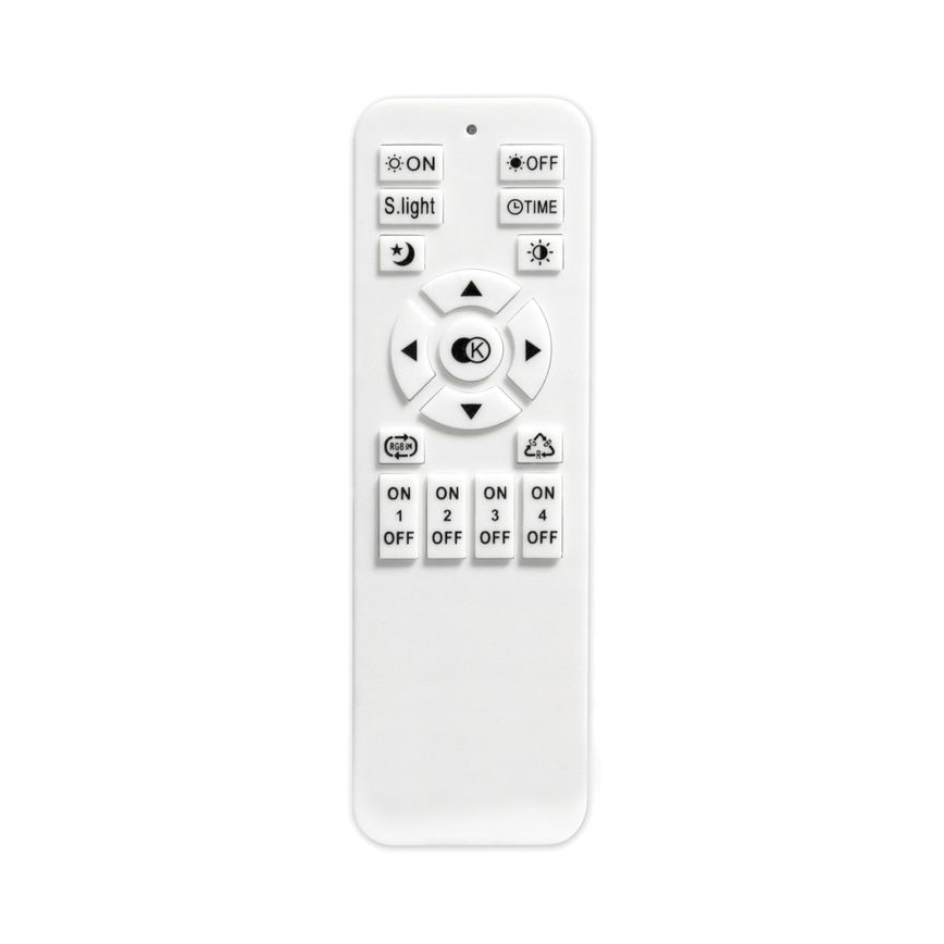 LED Ściemnialny plafon NOVA LED/54W/230V 3000-6500K czarny + pilot