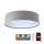 LED Ściemnialny plafon SMART GALAXY LED/24W/230V śr. 45 cm 2700-6500K Wi-Fi Tuya szary/biały + pilot