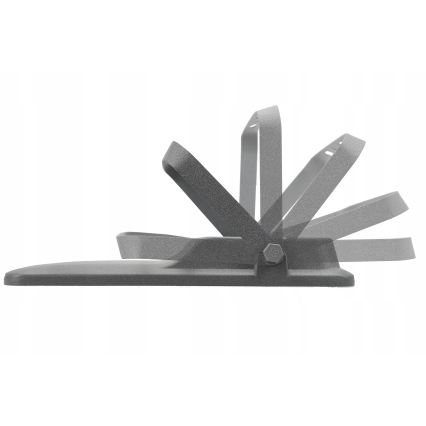 Ściemnialny solarny reflektor LED/100W/3,2V 5000K 10500 mAh IP65 czarny + zdalne sterowanie