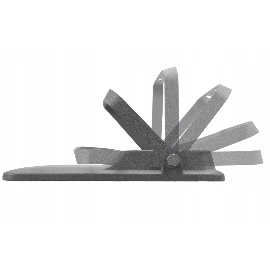 Ściemnialny solarny reflektor LED 150 W/3,2 V 5000 K 15000 mAh IP65 czarny + zdalne sterowanie