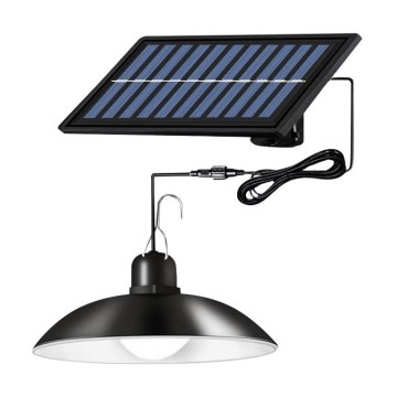 LED Ściemnialny solarny żyrandol na lince LED/1,8W/3,7V IP44 6500K 800 mAh + zdalne sterowanie