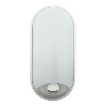 LED ściemnialny zewnętrzny kinkiet z czujnikiem ruchu LED/12/15/18W/230V 3000K/4000K/6500K IP65 czarny/biały