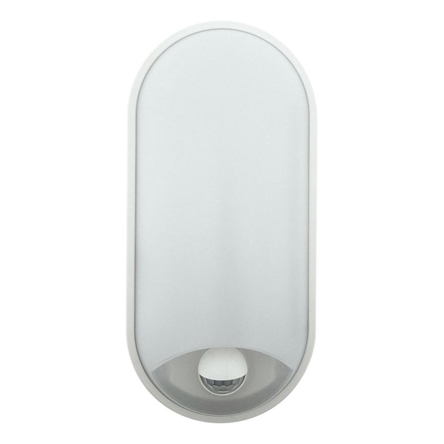 LED ściemnialny zewnętrzny kinkiet z czujnikiem ruchu LED/12/15/18W/230V 3000K/4000K/6500K IP65 czarny/biały