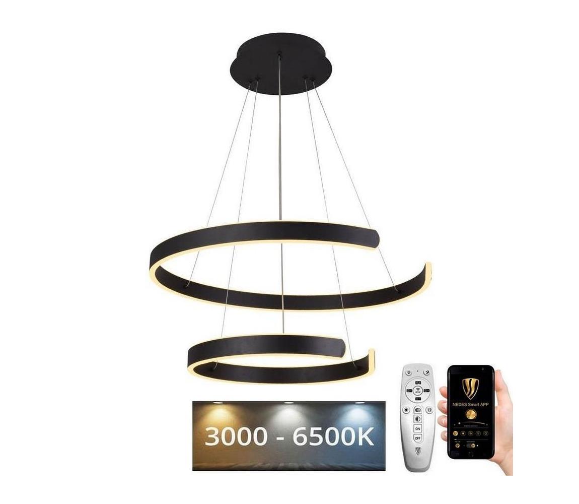 LED Ściemnialny żyrandol na lince LED/120W/230V 3000-6500K + pilot