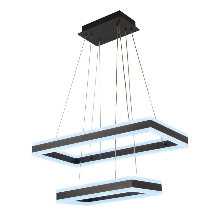 LED Ściemnialny żyrandol na lince LED/130W/230V 3000-6500K + pilot