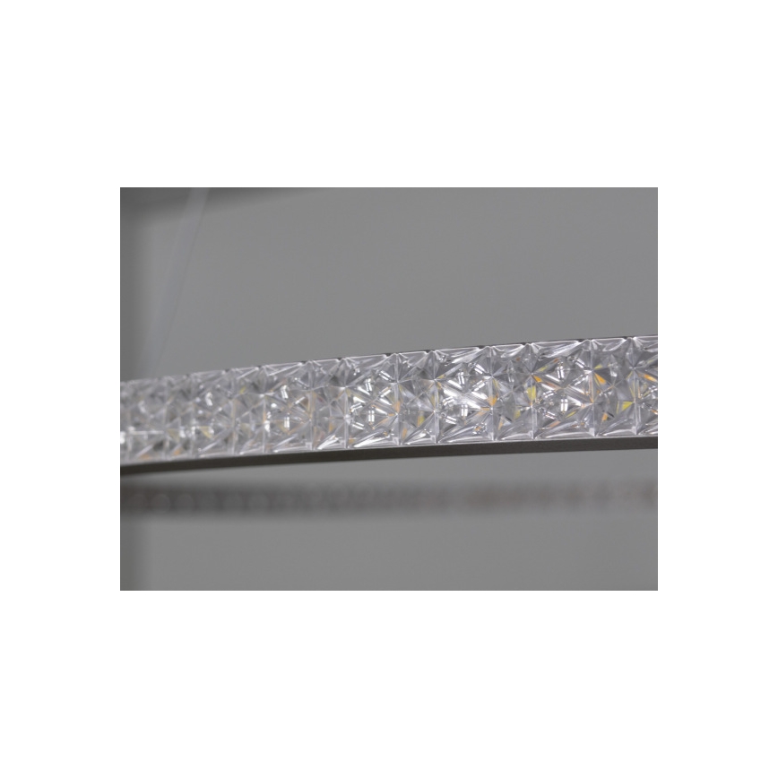 LED Ściemnialny żyrandol na lince LED/150W/230V 3000-6500K + zdalne sterowanie