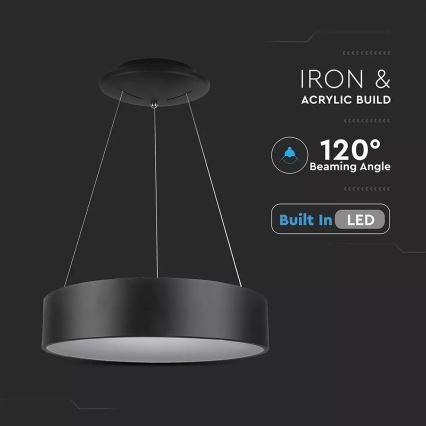 LED Ściemnialny żyrandol na lince LED/30W/230V