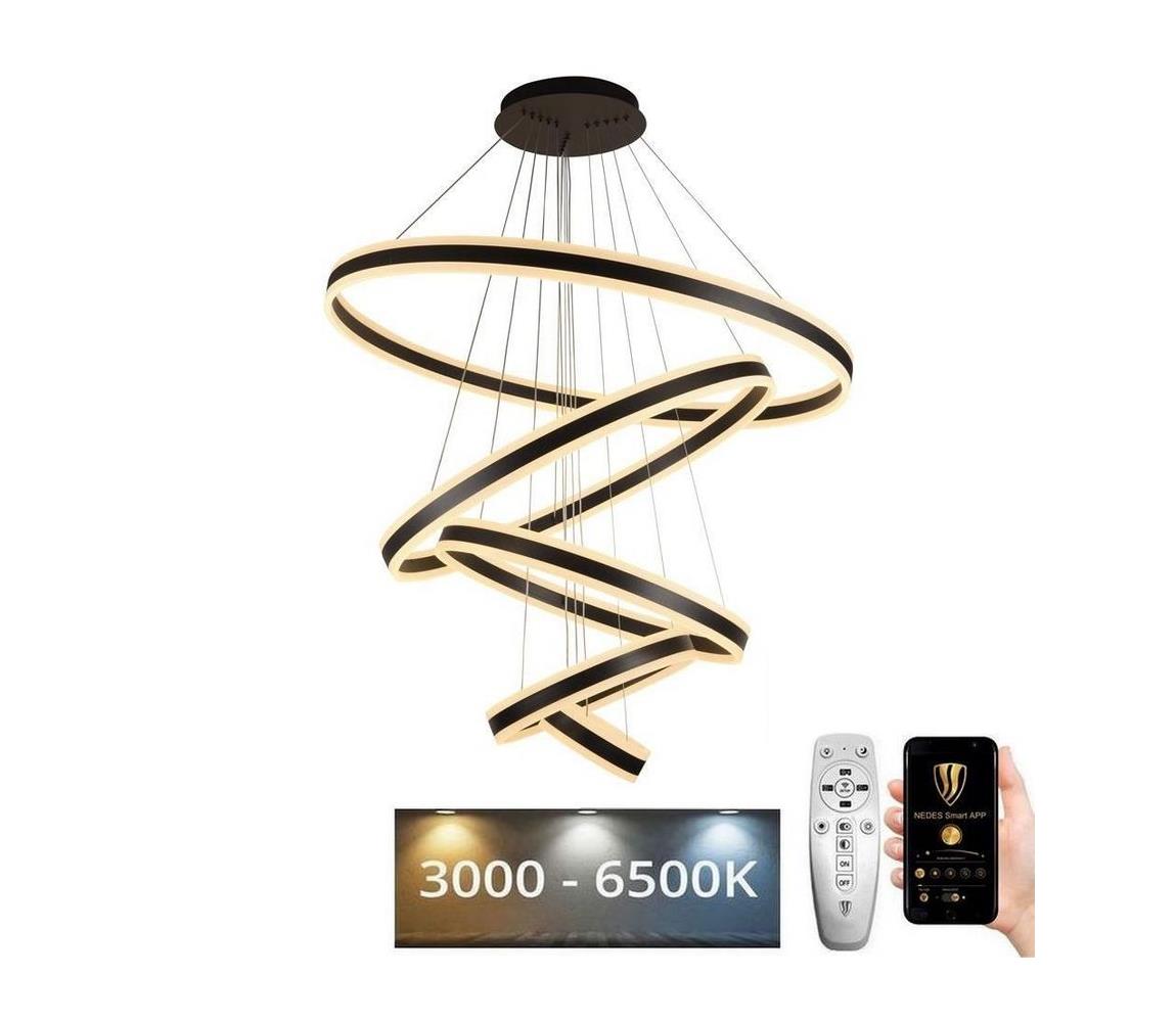 LED Ściemnialny żyrandol na lince LED/420W/230V 3000-6500K + pilot
