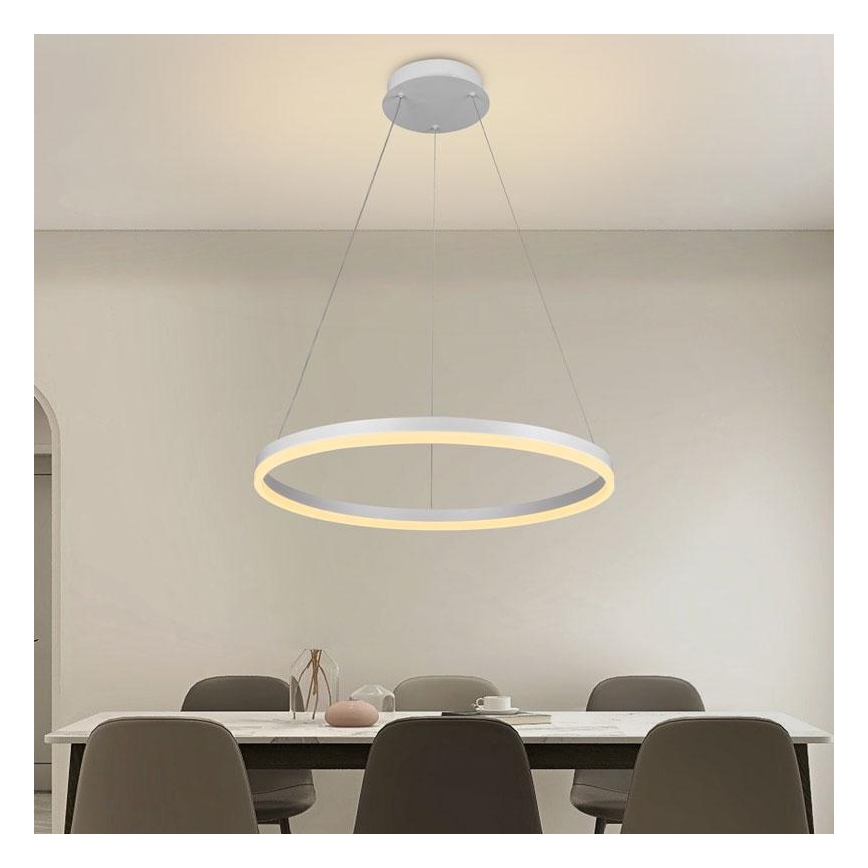 LED Ściemnialny żyrandol na lince LED/42W/230V 3000-6500K + pilot