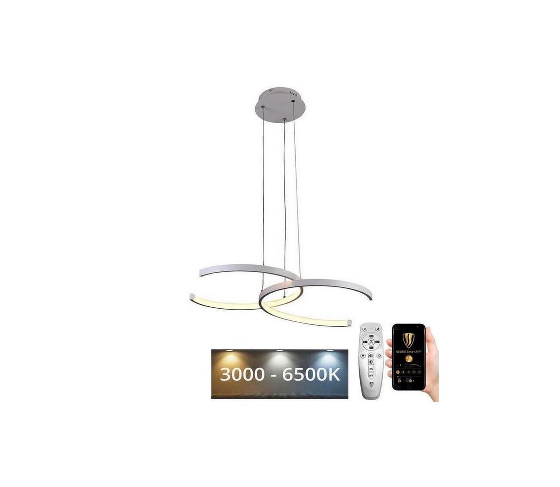 LED Ściemnialny żyrandol na lince LED/50W/230V 3000-6500K + pilot