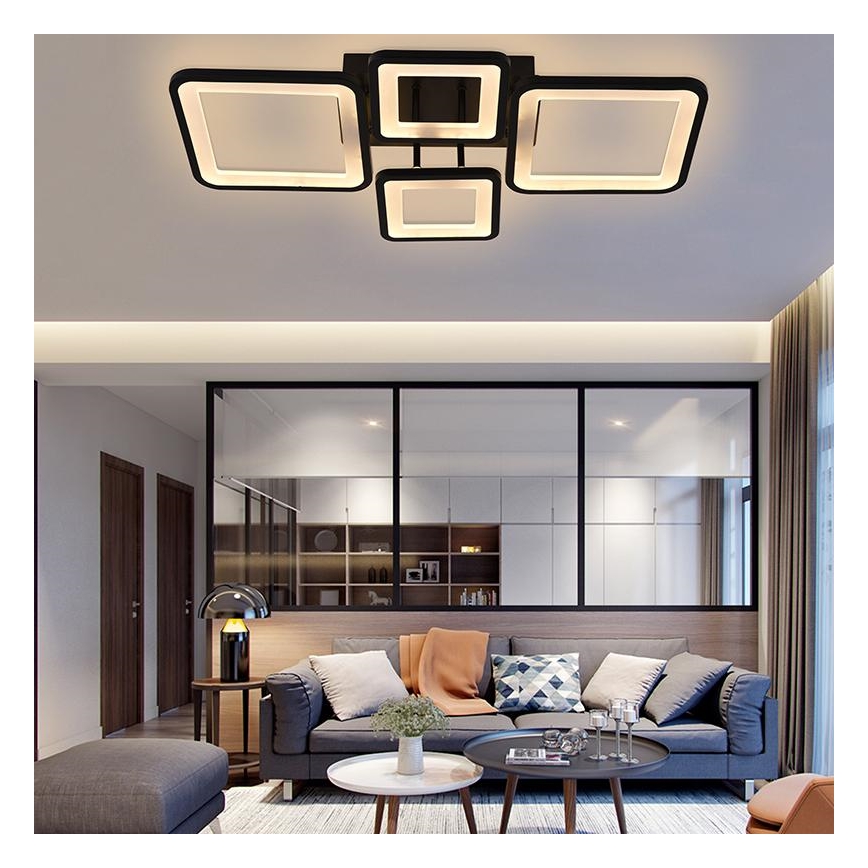 LED Ściemnialny żyrandol na lince LED/70W/230V 3000-6500K + pilot