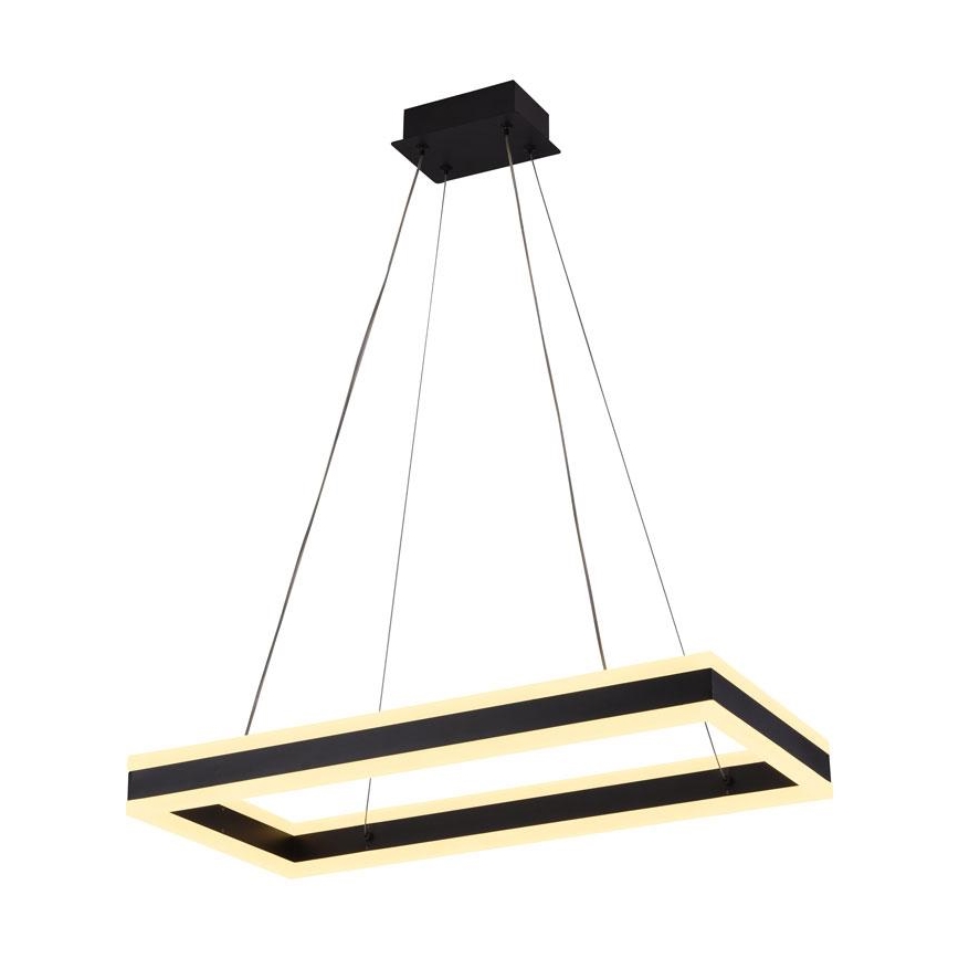 LED Ściemnialny żyrandol na lince LED/80W/230V 3000-6500K + pilot