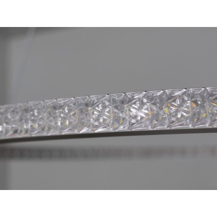 LED ściemnialny żyrandol na lince LED/90W/230V 3000-6500K śr. 60 cm + zdalne sterowanie