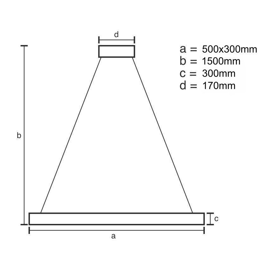 LED Regulowany kryształowy żyrandol na linkę LED/70W/230V 3000-6500K złoty + pilot do sterowania