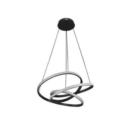 LED ściemnialny żyrandol na lince LED/90W/230V 3000-6500K śr. 47 cm + pilot zdalnego sterowania