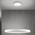 LED ściemnialny żyrandol na przewodzie KOLK LED/80W/230V 2700/3000/4000K śr. 80 cm biały