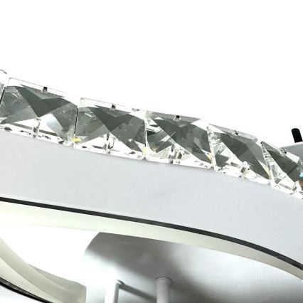 LED Ściemnialny żyrandol natynkowy LED/100W/230V 3000-6500K + pilot zdalnego sterowania