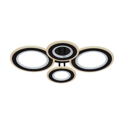 LED Ściemnialny żyrandol natynkowy LED/100W/230V 3000-6500K + pilot zdalnego sterowania