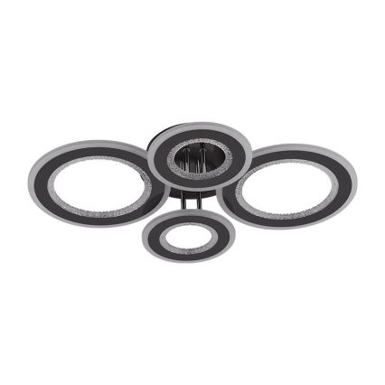 LED Ściemnialny żyrandol natynkowy LED/100W/230V 3000-6500K + pilot zdalnego sterowania