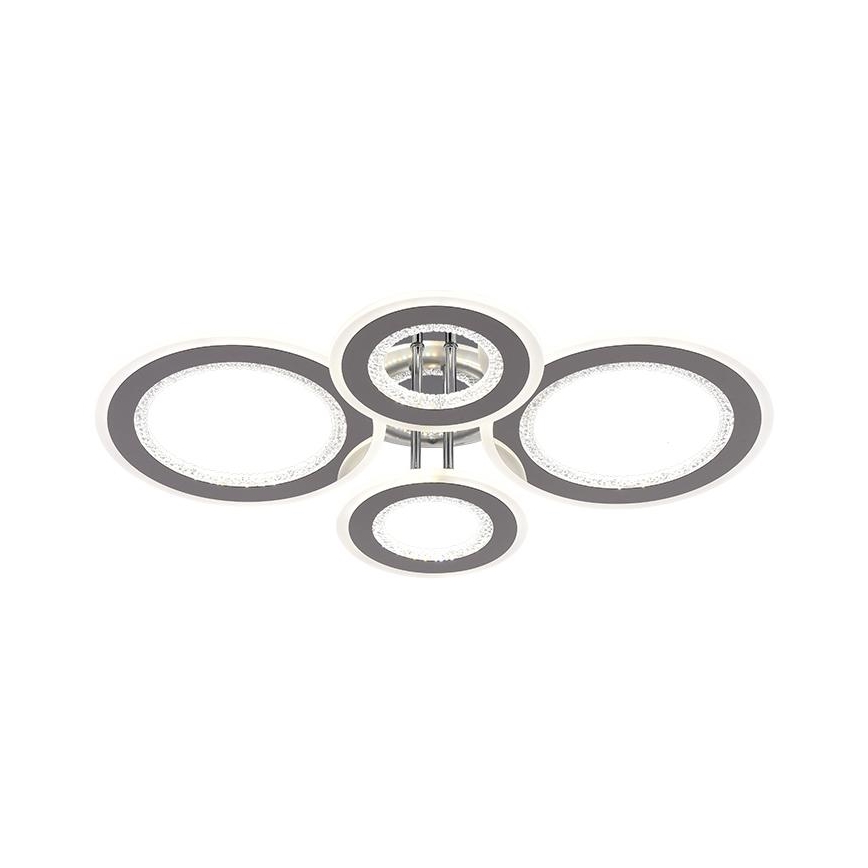 LED Ściemnialny żyrandol natynkowy LED/100W/230V 3000-6500K + pilot zdalnego sterowania