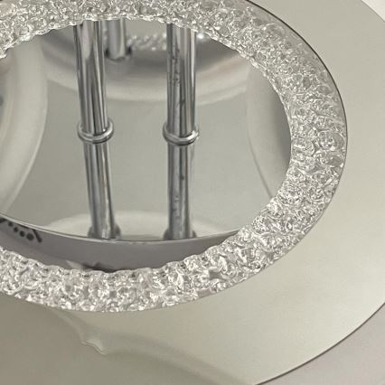 LED Ściemnialny żyrandol natynkowy LED/100W/230V 3000-6500K + pilot zdalnego sterowania