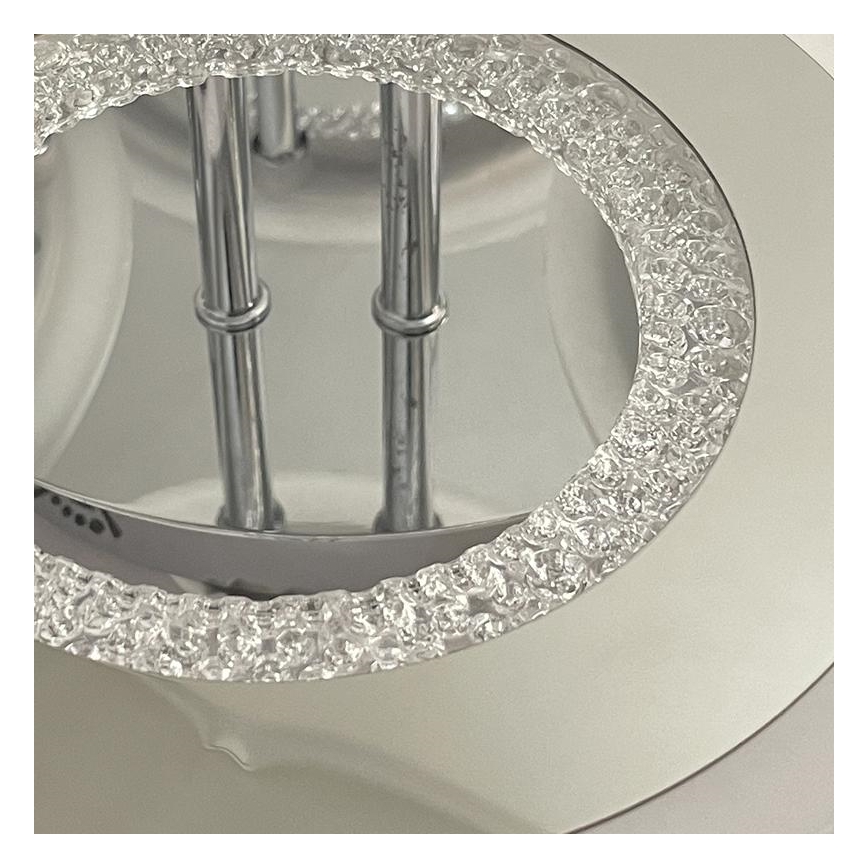 LED Ściemnialny żyrandol natynkowy LED/100W/230V 3000-6500K + pilot zdalnego sterowania