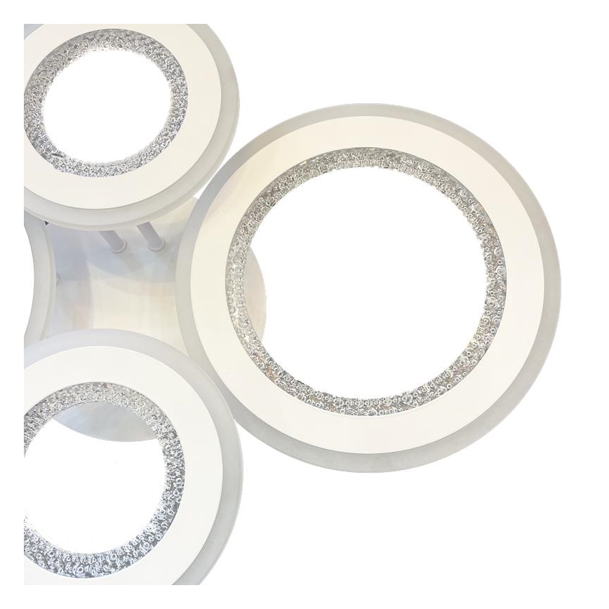 LED Ściemnialny żyrandol natynkowy LED/100W/230V 3000-6500K + pilot zdalnego sterowania