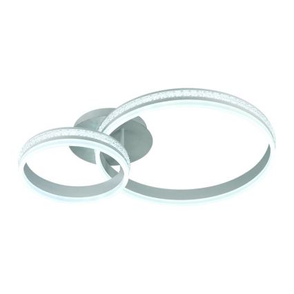 LED Ściemnialny żyrandol natynkowy LED/110W/230V 3000-6500K + pilot zdalnego sterowania