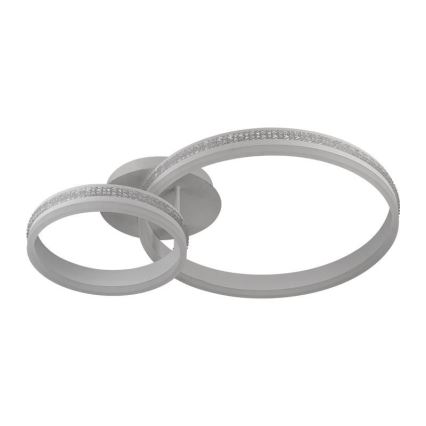 LED Ściemnialny żyrandol natynkowy LED/110W/230V 3000-6500K + pilot zdalnego sterowania