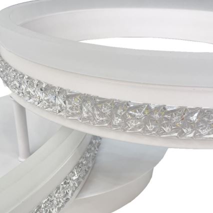 LED Ściemnialny żyrandol natynkowy LED/110W/230V 3000-6500K + pilot zdalnego sterowania
