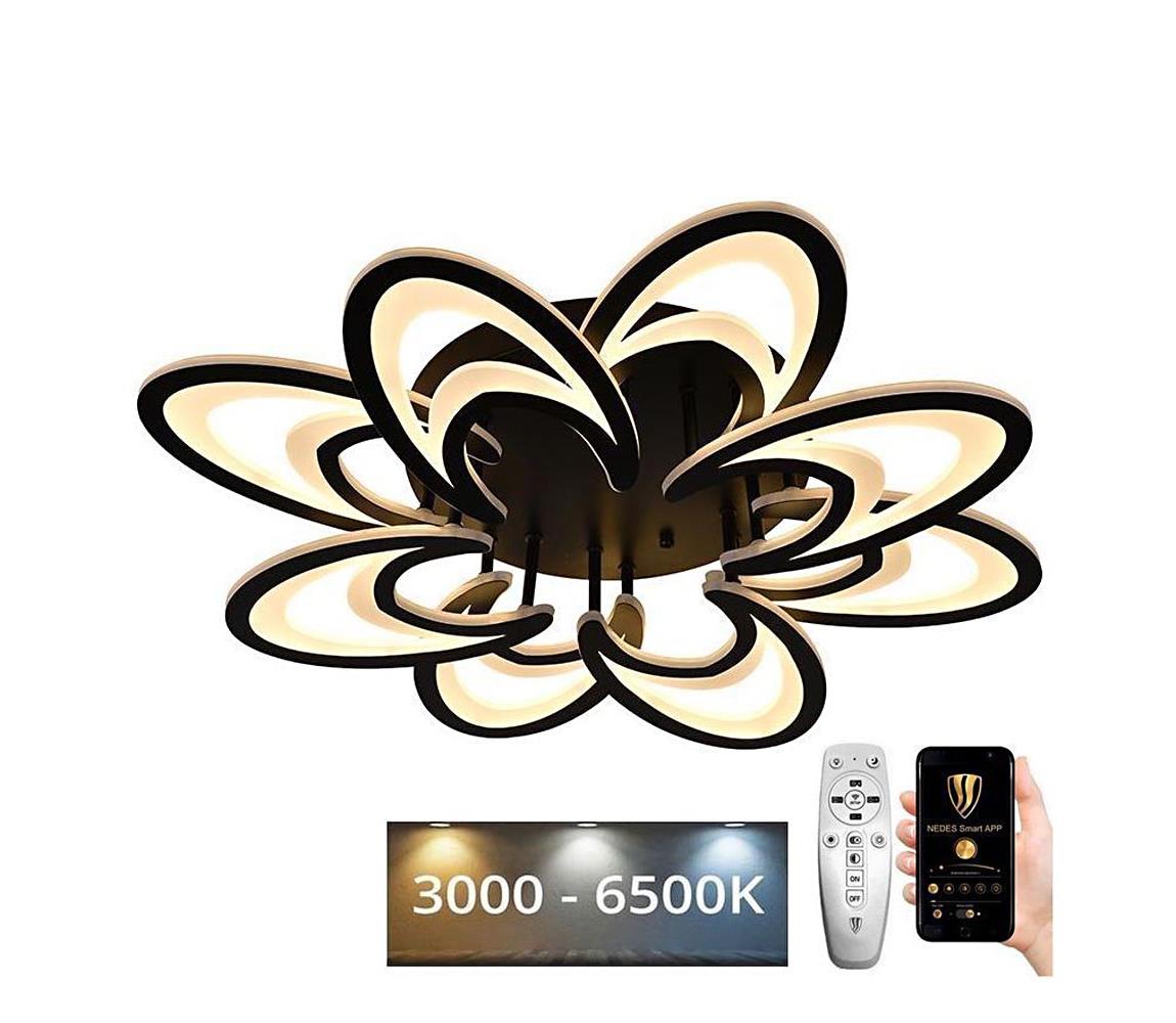 LED Ściemnialny żyrandol natynkowy LED/125W/230V 3000-6500K + pilot