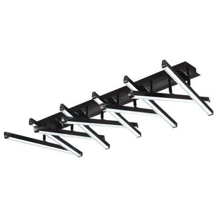 LED Ściemnialny żyrandol natynkowy LED/125W/230V 3000-6500K + pilot zdalnego sterowania