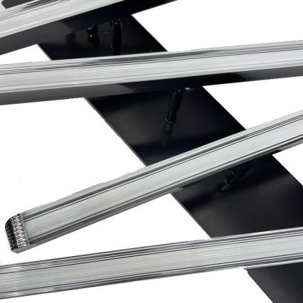 LED Ściemnialny żyrandol natynkowy LED/125W/230V 3000-6500K + pilot zdalnego sterowania