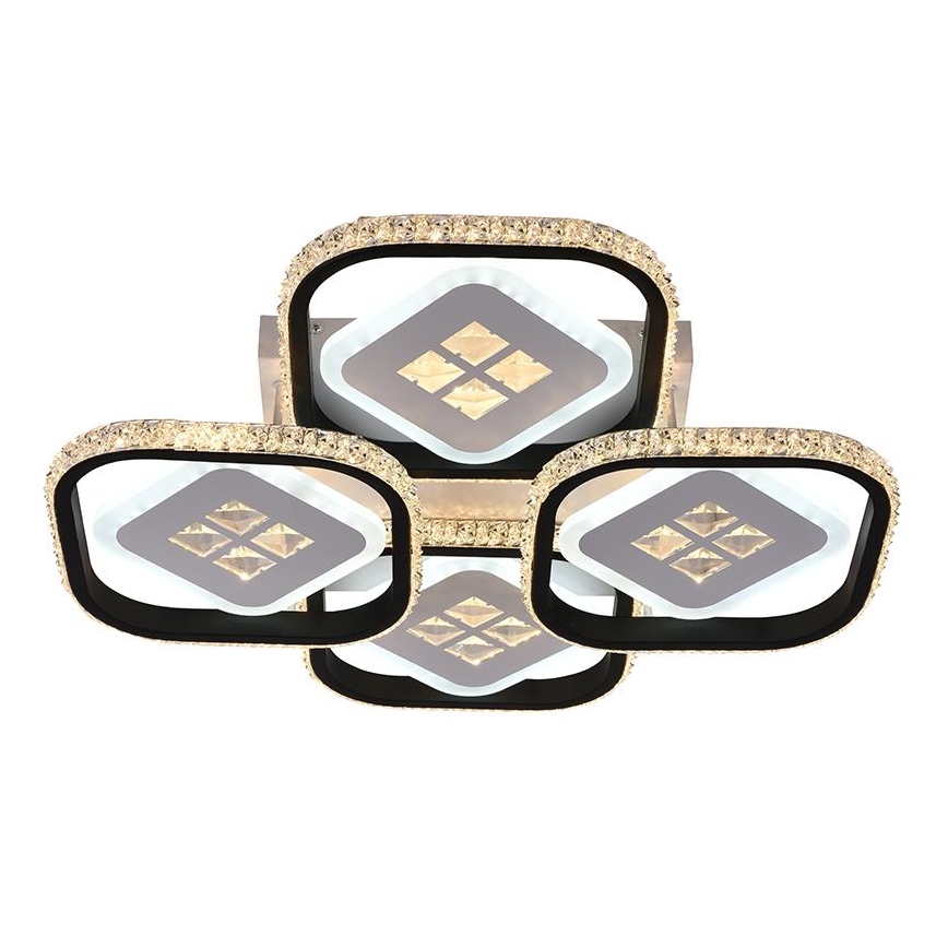 LED Ściemnialny żyrandol natynkowy LED/130W/230V 3000-6500K + pilot