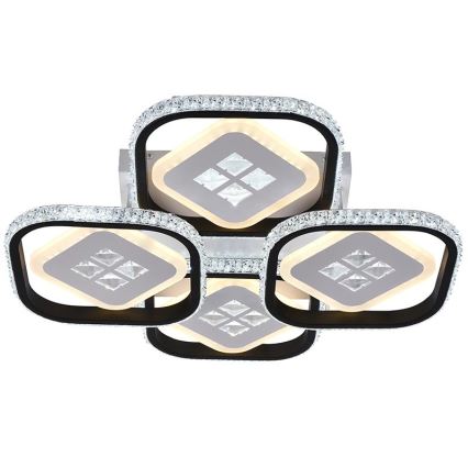 LED Ściemnialny żyrandol natynkowy LED/130W/230V 3000-6500K + pilot