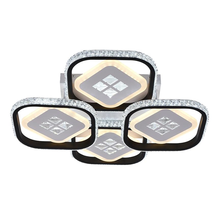 LED Ściemnialny żyrandol natynkowy LED/130W/230V 3000-6500K + pilot