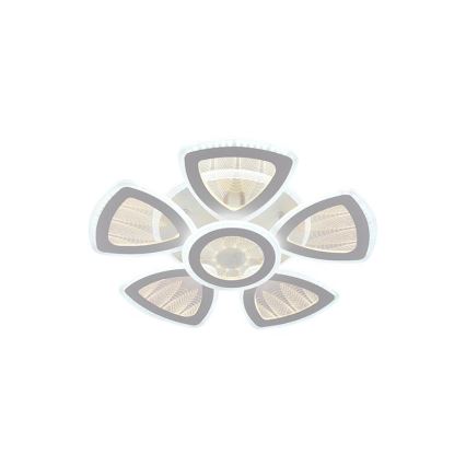 LED Ściemnialny żyrandol natynkowy LED/145W/230V 3000-6500K + pilot zdalnego sterowania