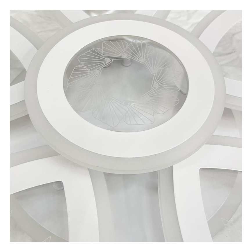 LED Ściemnialny żyrandol natynkowy LED/145W/230V 3000-6500K + pilot zdalnego sterowania