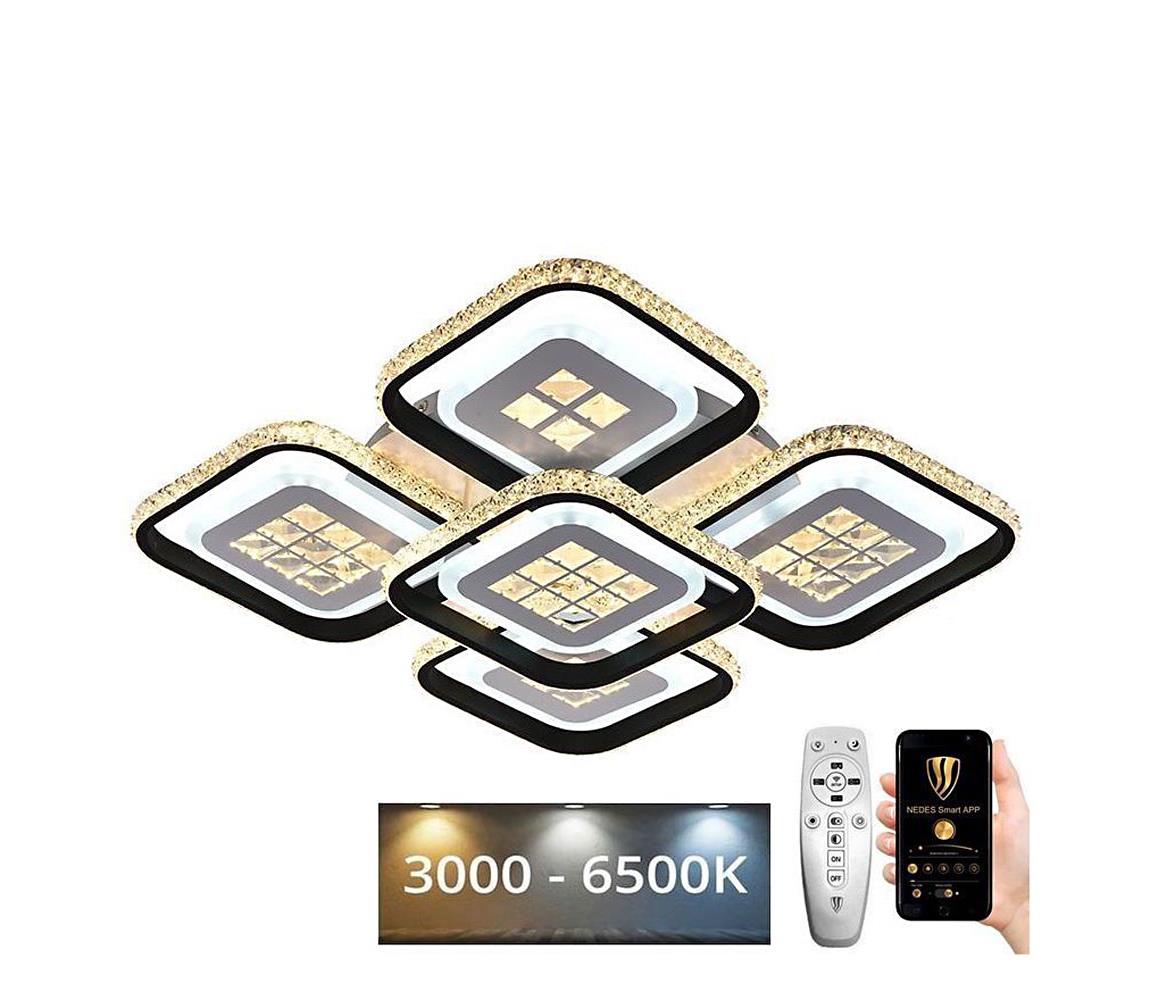 LED Ściemnialny żyrandol natynkowy LED/180W/230V 3000-6500K + pilot
