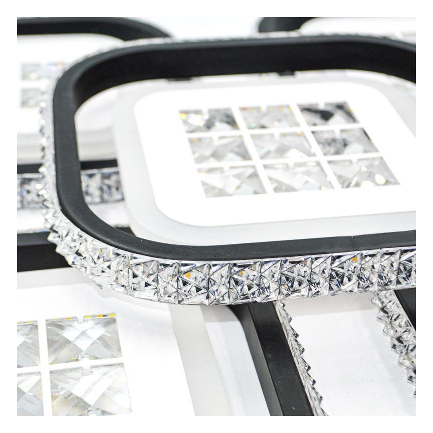 LED Ściemnialny żyrandol natynkowy LED/180W/230V 3000-6500K + pilot