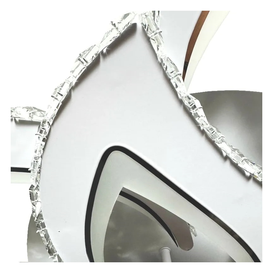 LED Ściemnialny żyrandol natynkowy LED/180W/230V 3000-6500K + pilot zdalnego sterowania