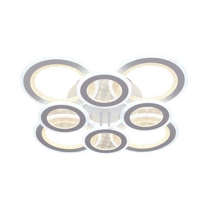 LED Ściemnialny żyrandol natynkowy LED/200W/230V 3000-6500K + pilot zdalnego sterowania