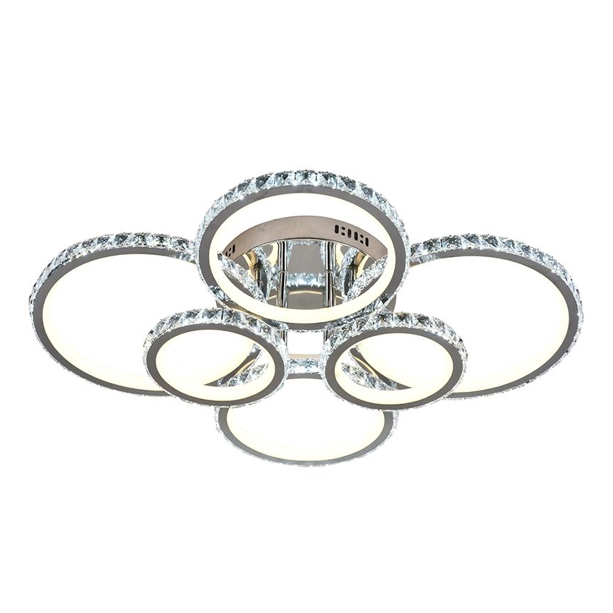 LED Ściemnialny żyrandol natynkowy LED/205W/230V 3000-6500K + pilot