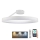 LED Ściemnialny żyrandol natynkowy LED/40W/230V 3000-6500K biały + zdalne sterowanie