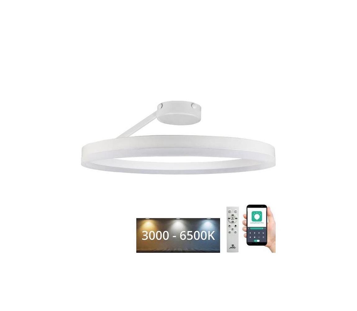 LED Ściemnialny żyrandol natynkowy LED/40W/230V 3000-6500K biały + zdalne sterowanie
