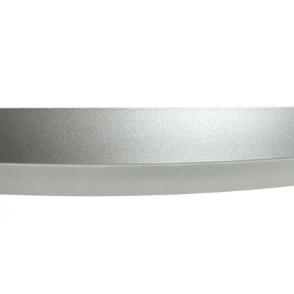 LED Ściemnialny żyrandol natynkowy LED/40W/230V 3000-6500K matowy chrom + zdalne sterowanie