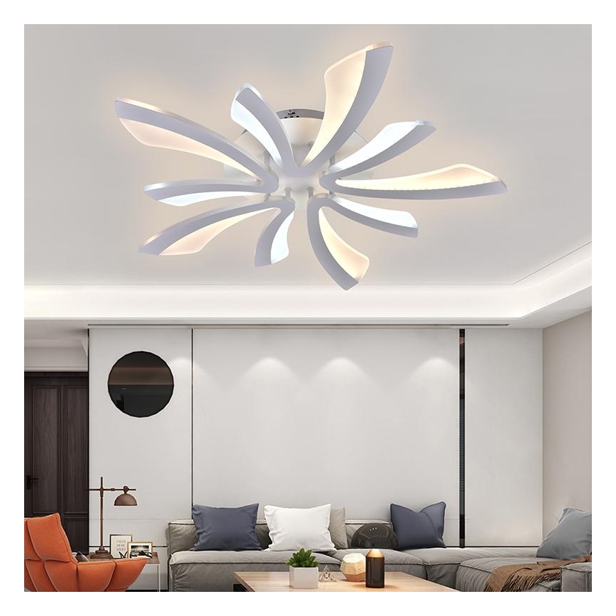 LED Ściemnialny żyrandol natynkowy LED/55W/230V 3000-6500K + pilot