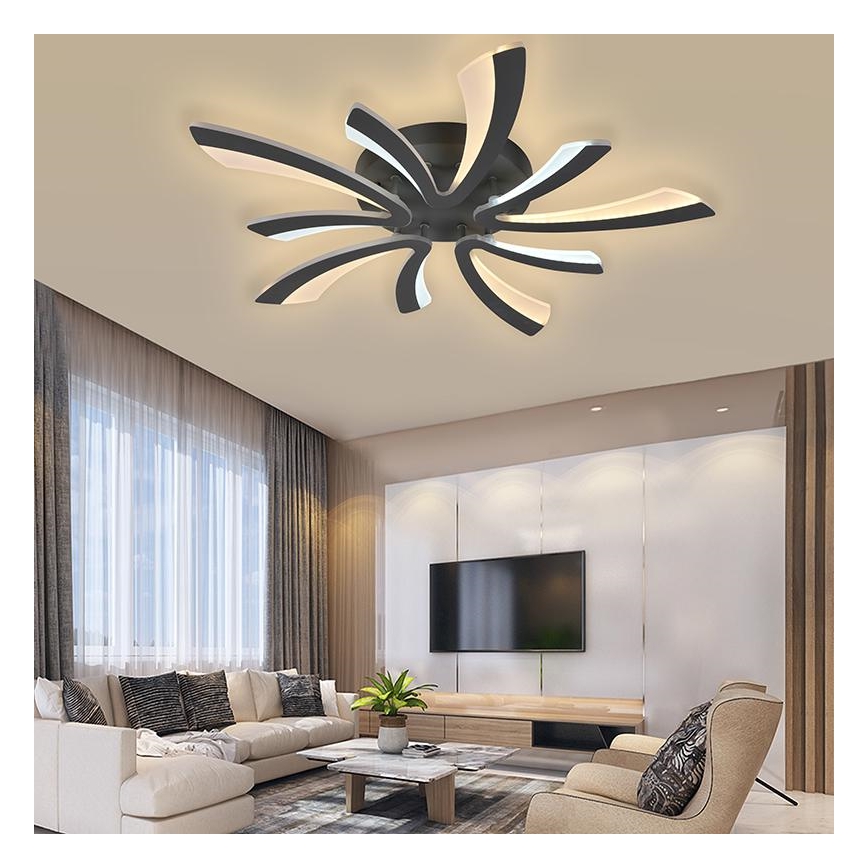 LED Ściemnialny żyrandol natynkowy LED/55W/230V 3000-6500K + pilot