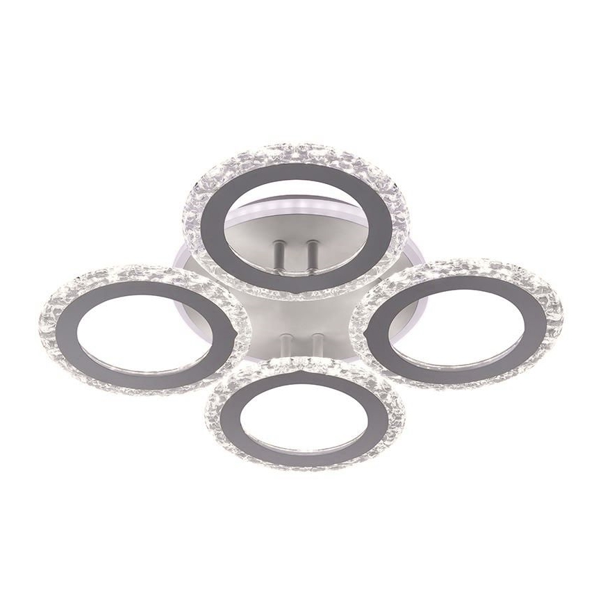 LED Ściemnialny żyrandol natynkowy LED/55W/230V 3000-6500K + pilot zdalnego sterowania