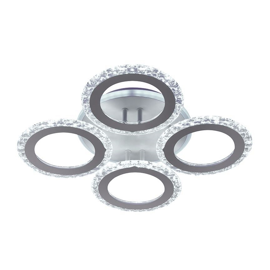 LED Ściemnialny żyrandol natynkowy LED/55W/230V 3000-6500K + pilot zdalnego sterowania